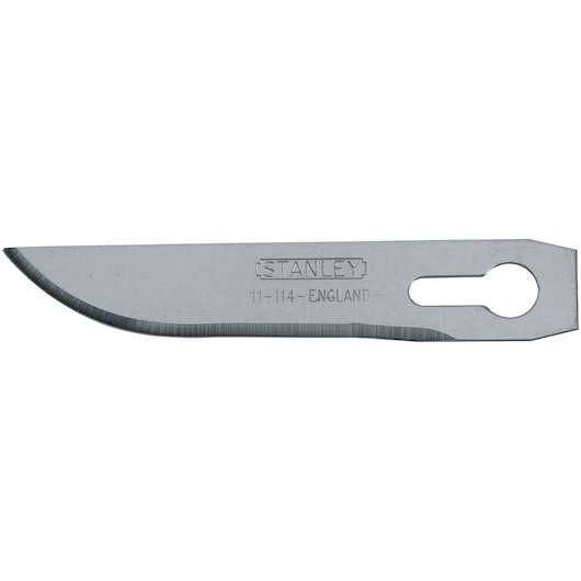 Closeup of 400 P K low angle craft blade.