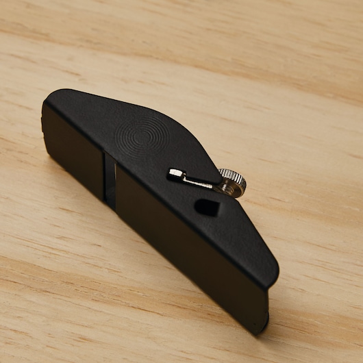 Nickel plated bottom feature of Small trimming plane.