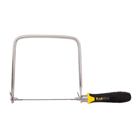 Profile of 6 and 3 quarter inch fat max coping saw.