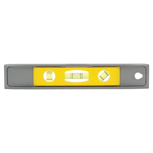 9 inch magnetic cast aluminum torpedo level.