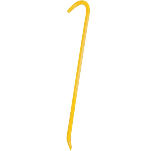 30 inch forged hexagonal steel ripping bar.