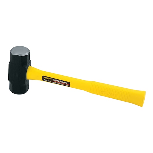 4 pound jacketed fiberglass engineer hammer.