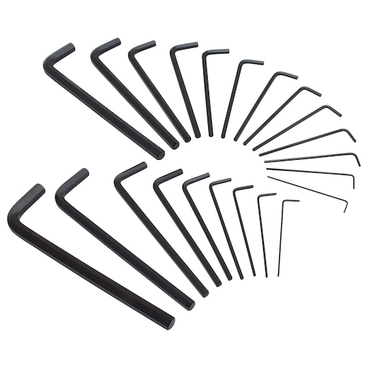 22 piece Hex Key Set.