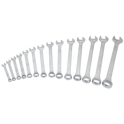 14 piece Combination Wrench Set S A E.