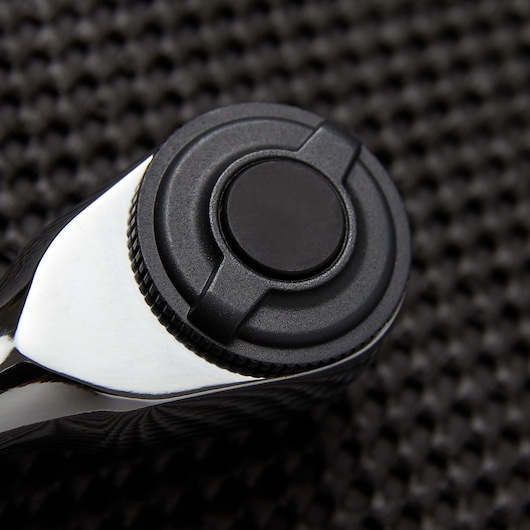 60 tooth gear system for low ratcheting arc swing and high torque ratcheting feature of three eighths inch Drive Rotator Ratchet.