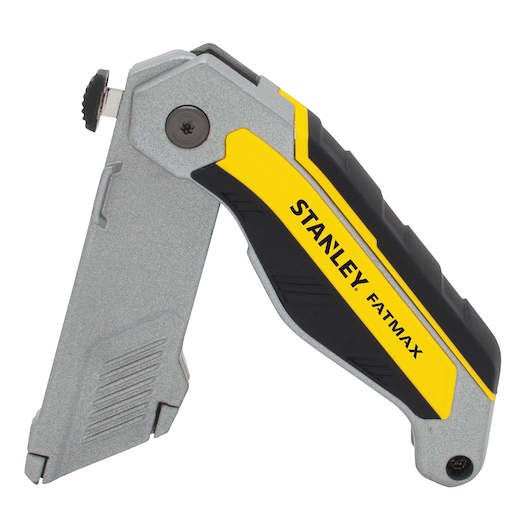 Folded fatmax exo change folding knife.