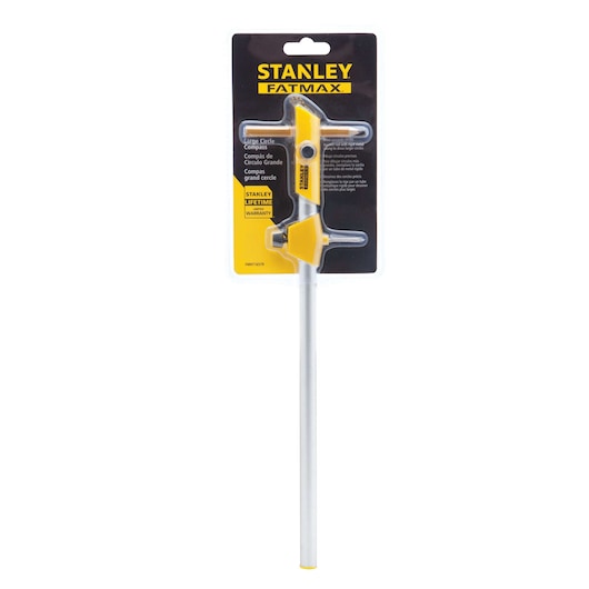 Fatmax chisel compass in plastic packaging.