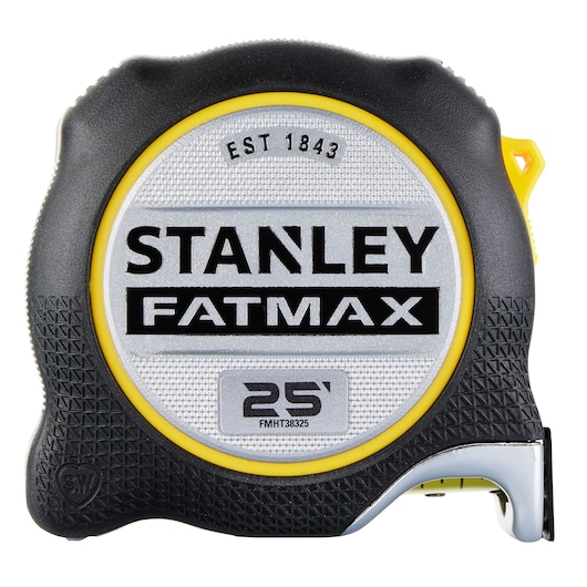 Stanley 25' Tape Measure FMHT38325S  / Sample Measuring Tape Shell ST FATMAX PREMIUM 25 FT beauty image view2           