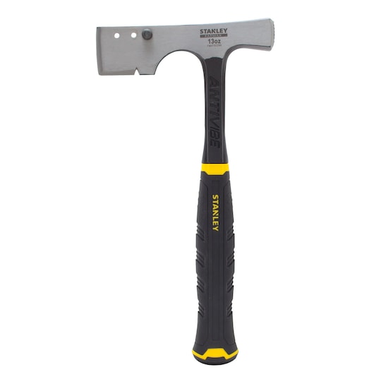 Profile of 13 ounce fatmax shinglers hammer.