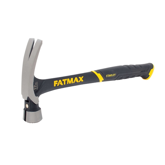 Right profile of 17 ounce fatmax high velocity hammer.