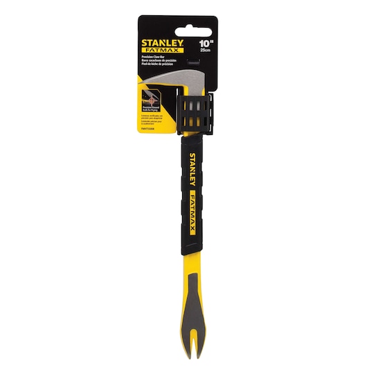 10 in fatmax claw bar in packaging.