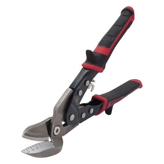 Right profile of fatmax offset left aviation snips.