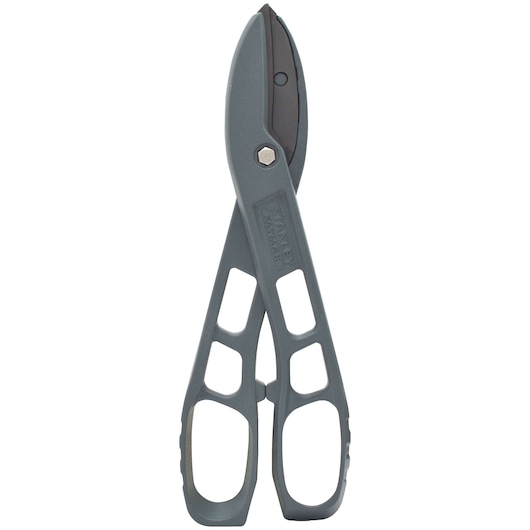 Profile of 14 inch fatmax lightweight aluminum snips.