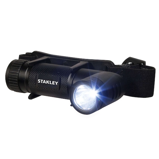 L E D twist head lamp flashlight.