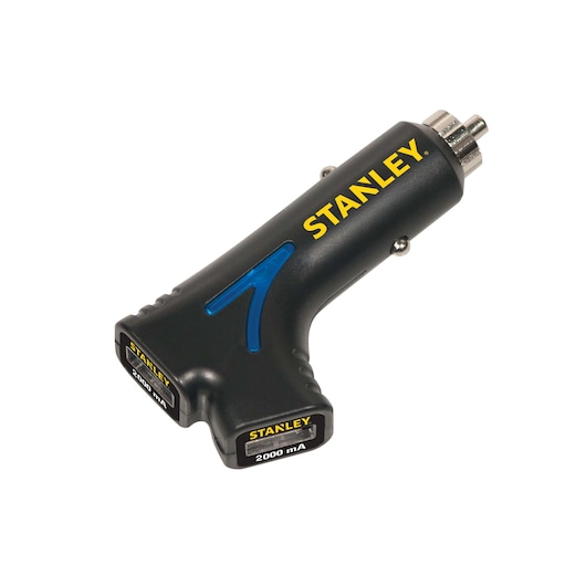 Right profile of 2 amp dual USB inverter.