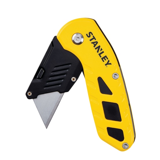 COMPACT FIXED BLADE FOLDING UTILITY KNIFE folded.