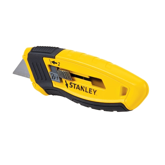 CONTROL GRIP RETRACTABLE UTILITY KNIFE.