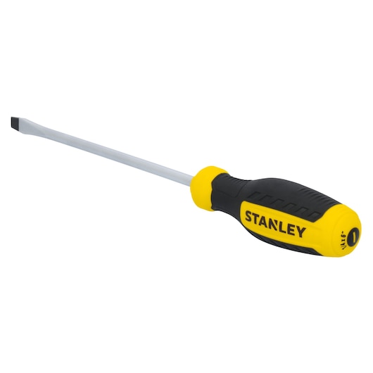 Stanley screwdrivers STHT60805 SL 1/4'' x 6‘’ 3/4 forward view.