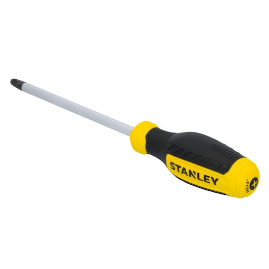 Stanley screwdrivers STHT60810 PH3 x 6" 3/4 forward view.