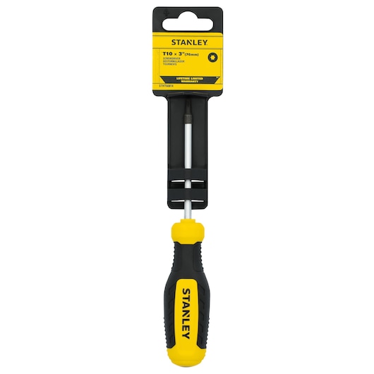 Stanley screwdrivers STHT60814 T10 x 3" in packaging.