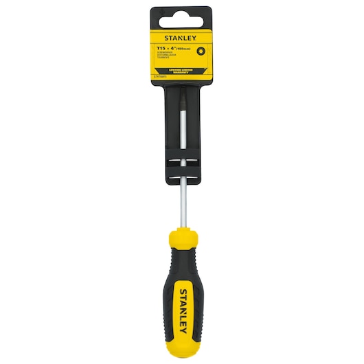Stanley screwdrivers STHT60815 T15 x 4" in packaging.