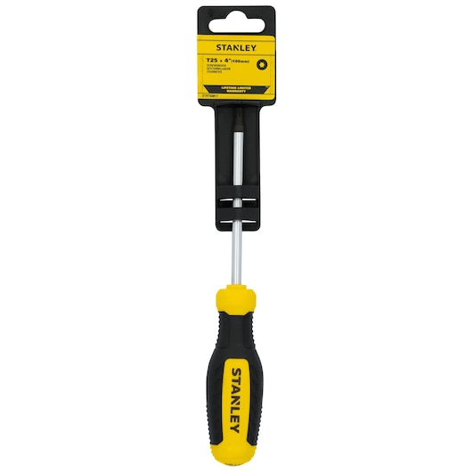 Stanley screwdrivers STHT60817 T25 x 4" in packaging.