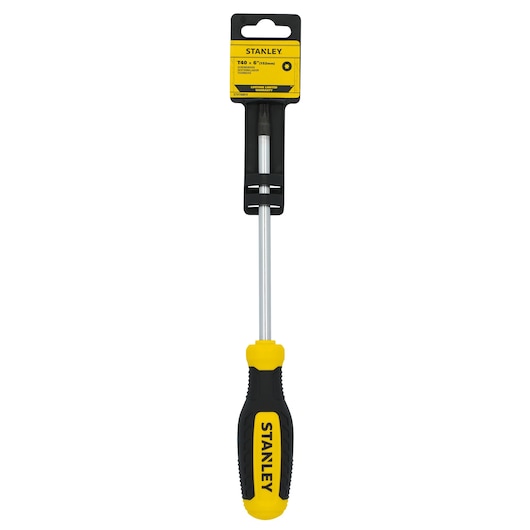Stanley screwdrivers STHT60819 T40 x 6" in packaging.