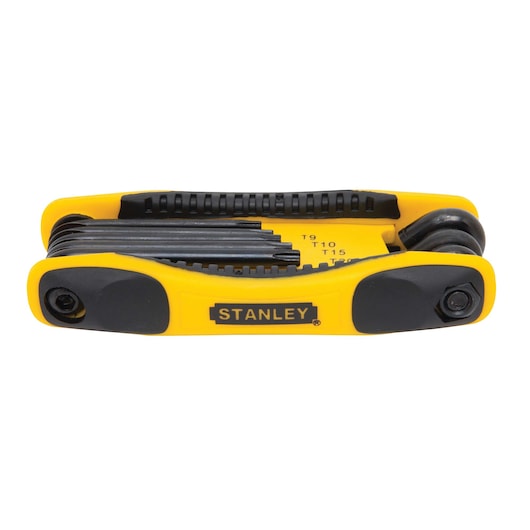 8 Piece Star Folding Hex Key Set.