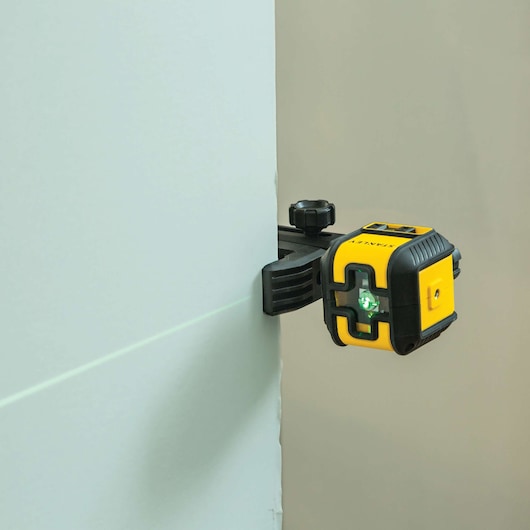 CUBIX® Green Beam Cross Line Laser Level