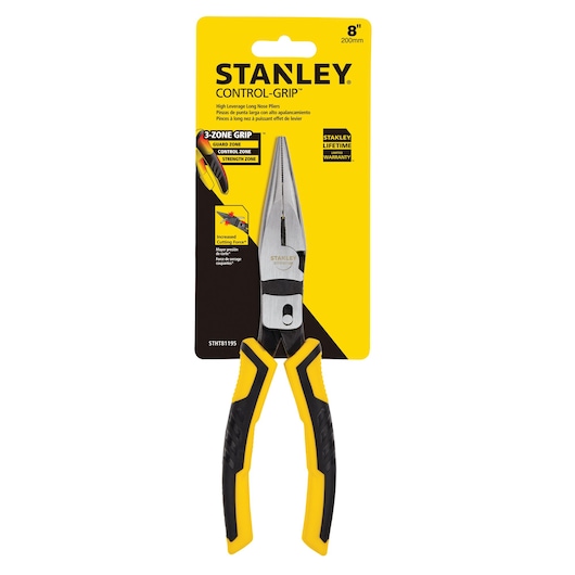 8 in Compound Action Long Nose Pliers