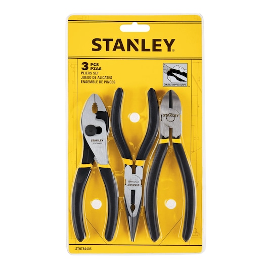 Shell 3 pc Pliers Set