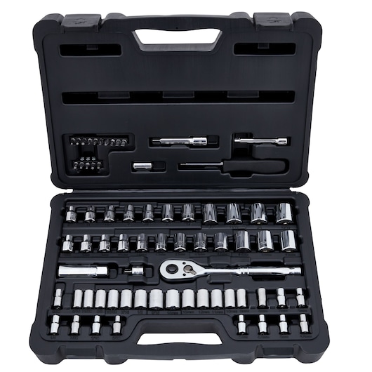70 pc Chrome Socket Set
