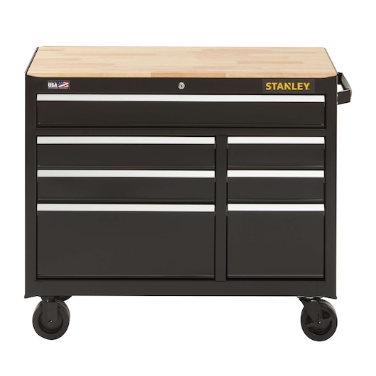 STANLEY® 300 Series 41 in W 7-Drawer Mobile Workbench